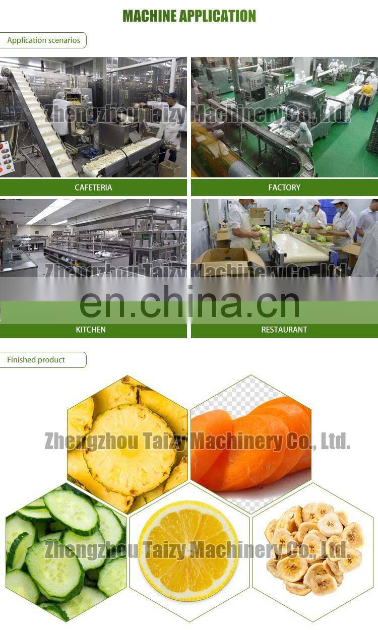 automatic carrot cucumber slicer cutter banana plantain chips slicing machine