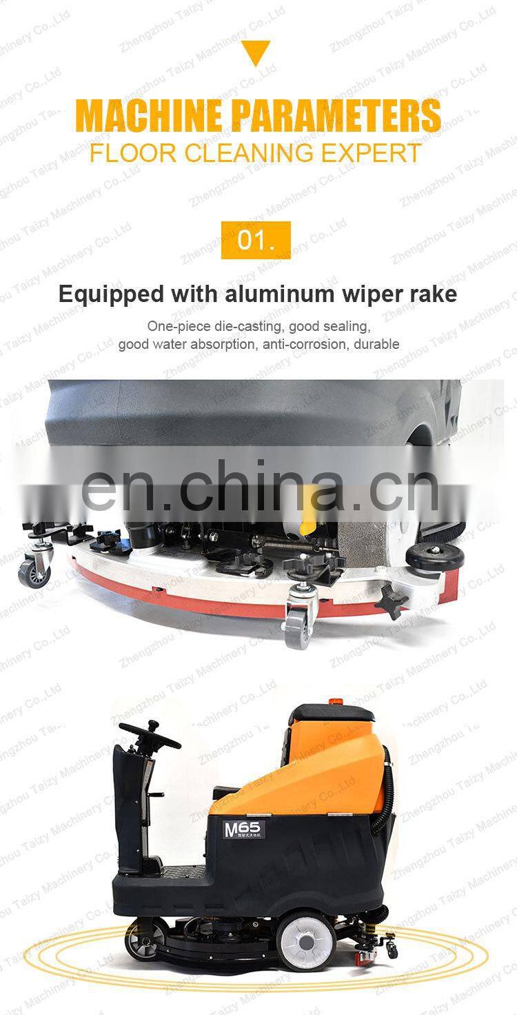 Floor Scrubber New Developed Ride-On Road Street Sweeper Machine