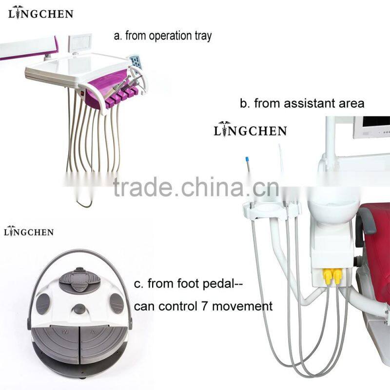 2016 Hot sale 2 years warranty price of dental chair manufacturers china