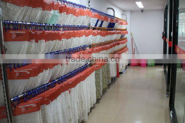 wholesle polyamide mesh embroidery spangle fabric