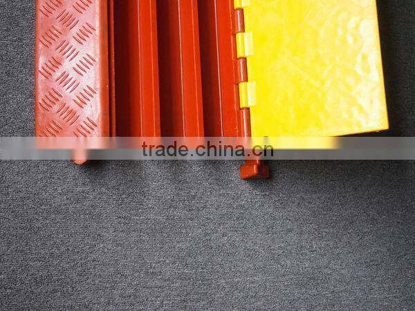 3 ways rubber floor cable protector