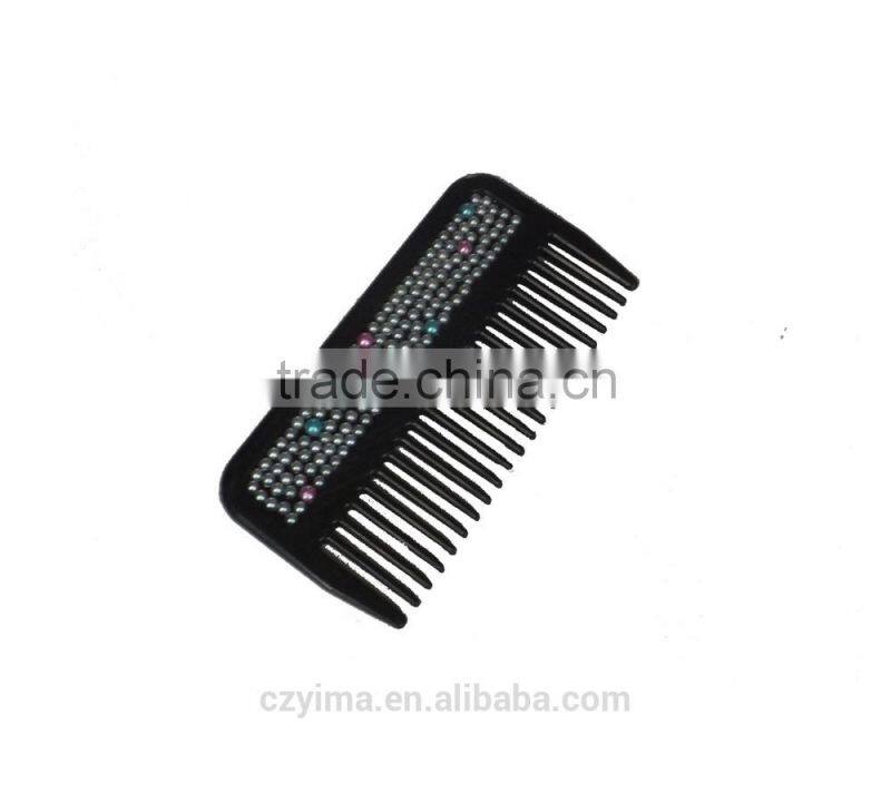 Hot! horse mane & tail comb with pearl