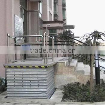 JINCHUAN high-tech vertical wheelchair lift/home lift/disabled lift mill