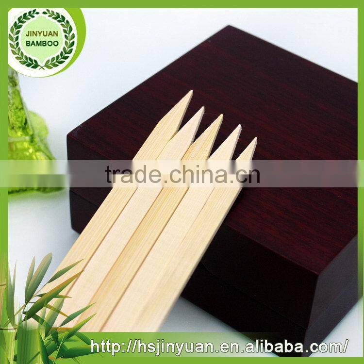 All different size promotional flat kebab skewers for meat and vegetable