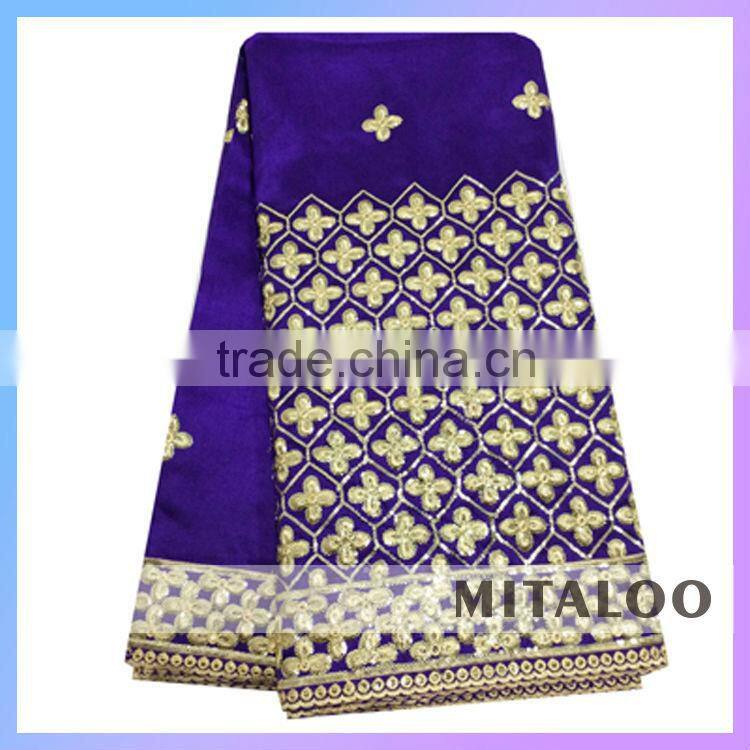 2015 Mitaloo Top Selling Color Leaf Green George Lace Quality Warranty Oem African Fabrics George Lace