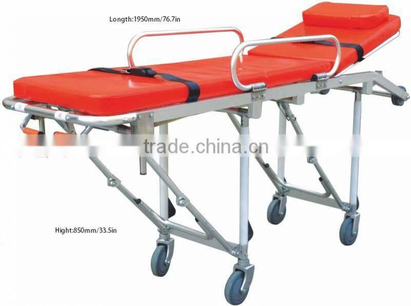 emergency medical transport ambulance stretcher