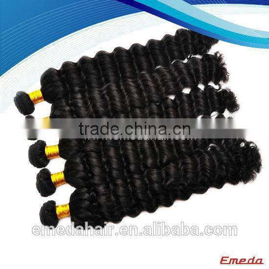 2014 Queenlike New Unprocessed Virgin Indian Naturally Curly Weave Hair