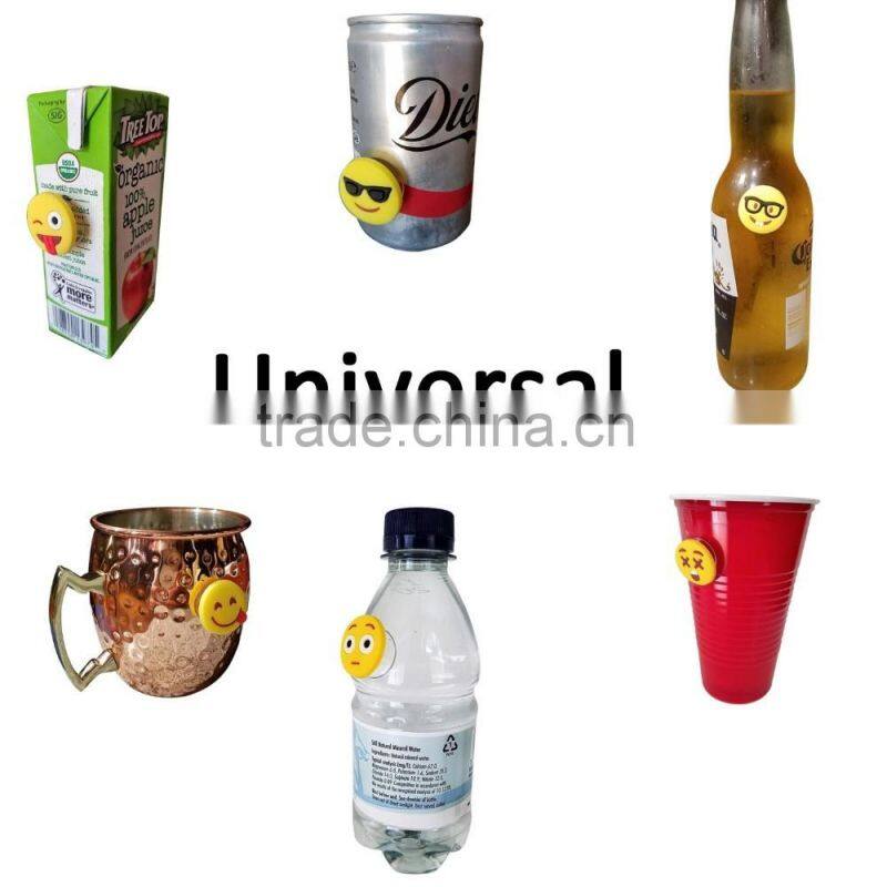 Silicone Drink Markers Wine Glass Charms