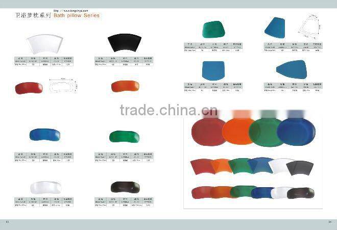 wholesale plastic bath tub pillow