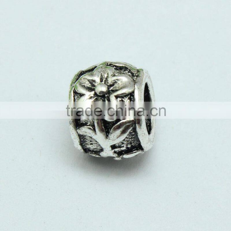 Europe and America Fashional Round Hole Beads, Anti-silver Bracelet & Necklace Accessories