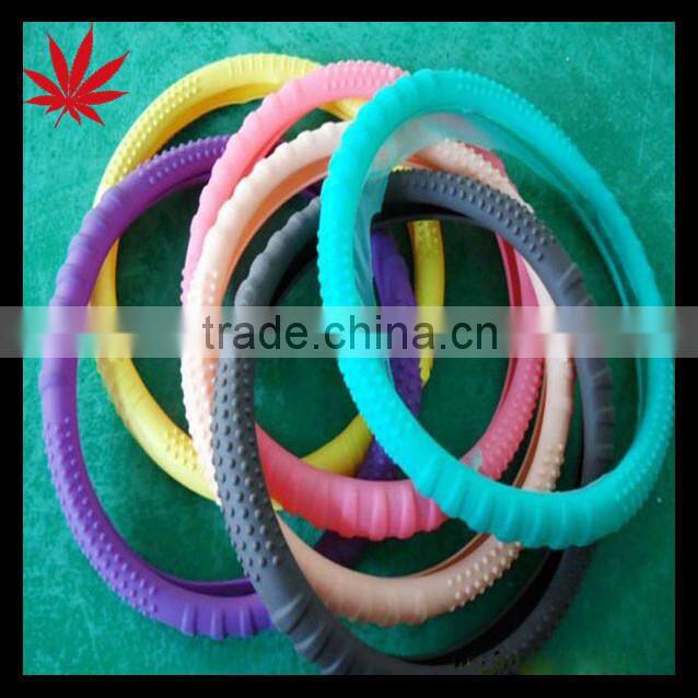 design your silicone swift car steering wheel cover