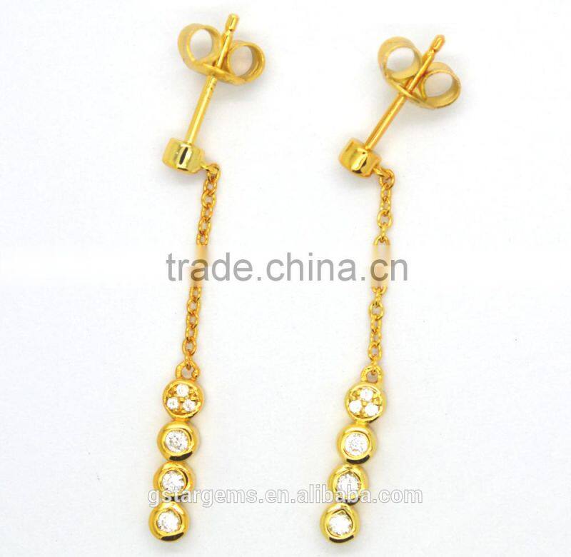 2015 Hot Fashion Latest simple earring designs for women