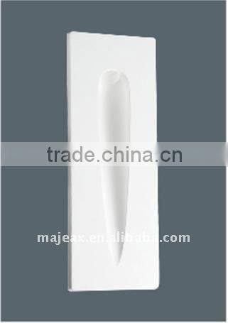 white big architecture hotel plaster cfl recessed downlight