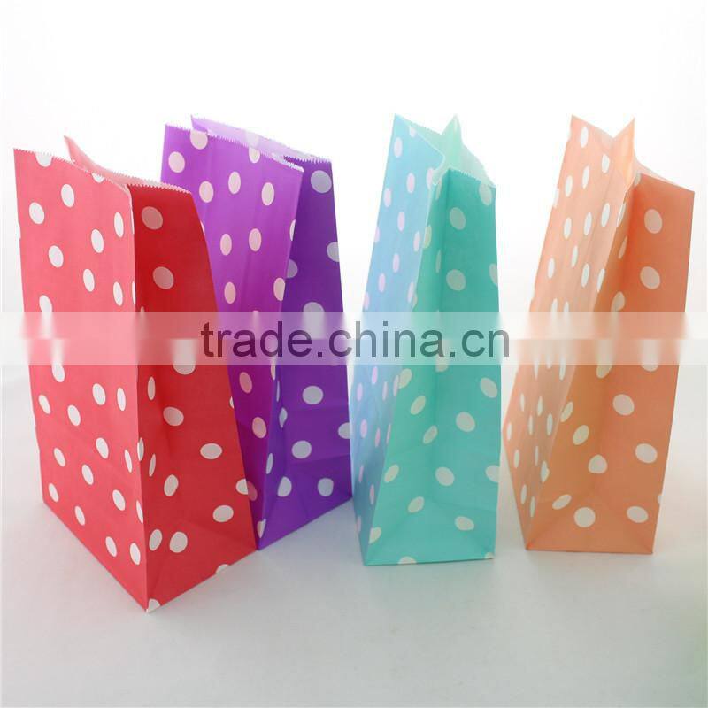 Paper Stand Up Bags Kids Birthday Party Supplies Paper Lolly Loot Bags packaging bags