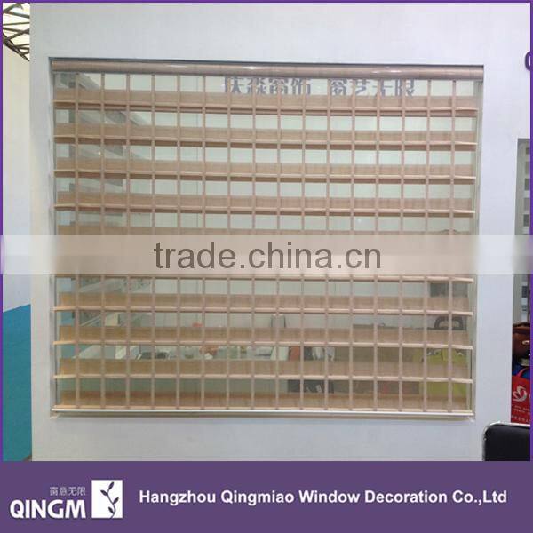 Soft Polyester Shangri-la Ladder Roller Blind For Indoor Decoration