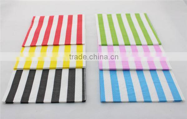 Bulk Sale Print Napkins Paper Material