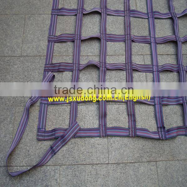 Nylon flat belt cargo net