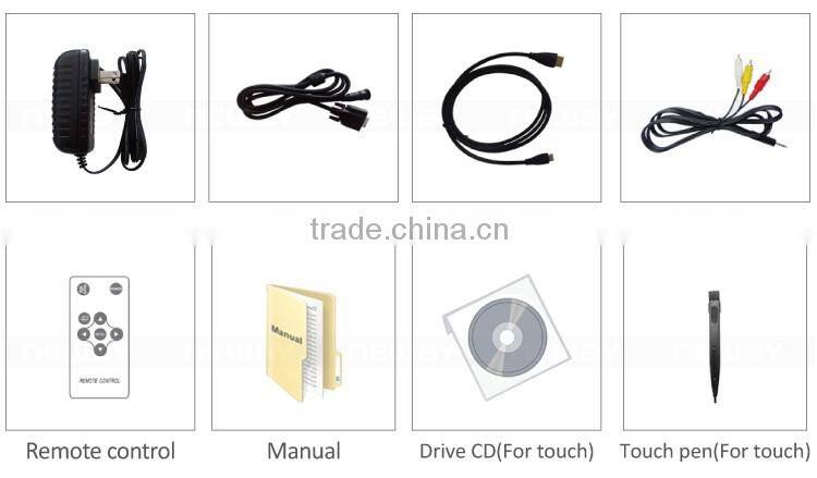 10.1 inch image flip display with resistive touch VGA AV interface Wonderful price