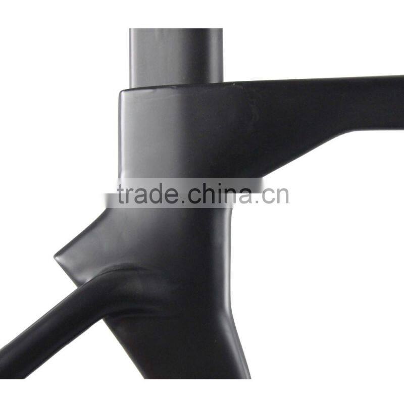 2016 new trend carbon road bike frame aerodynamic racing bicycle frameset AERO004