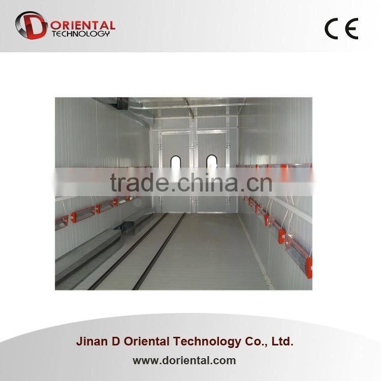 DOT-C1 CE Oil Burner Heating EPS/rock wool 12.5KW high insulated Car Spray Booth