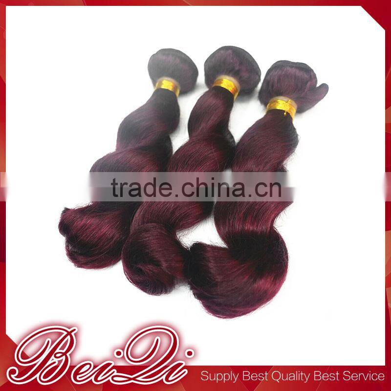 Superior quality human hair clip in bangs