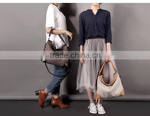 girl cotton canvas tote bag from China