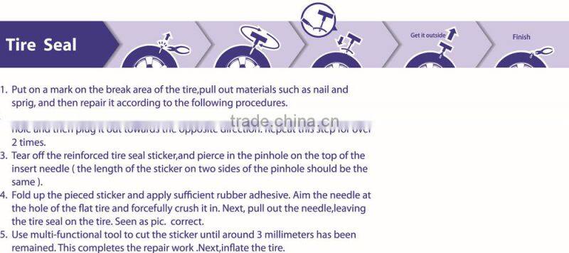 KRONYO tire seal string tubeless tyre repair seal repair strip