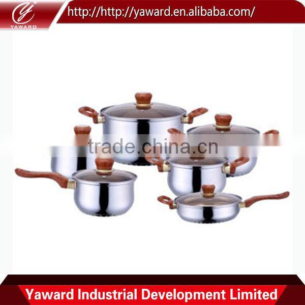 The Most Popular New Product Magnetic Stainless Steel Cookware Induction Cookware