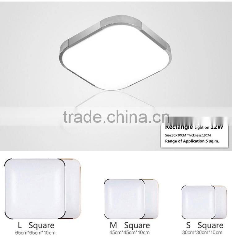 Modern led ceiling light Home Livingroom Bedroom led Ceiling Lamps Energy-saving AC110V 12W 23W 24W 68W 72W 144W