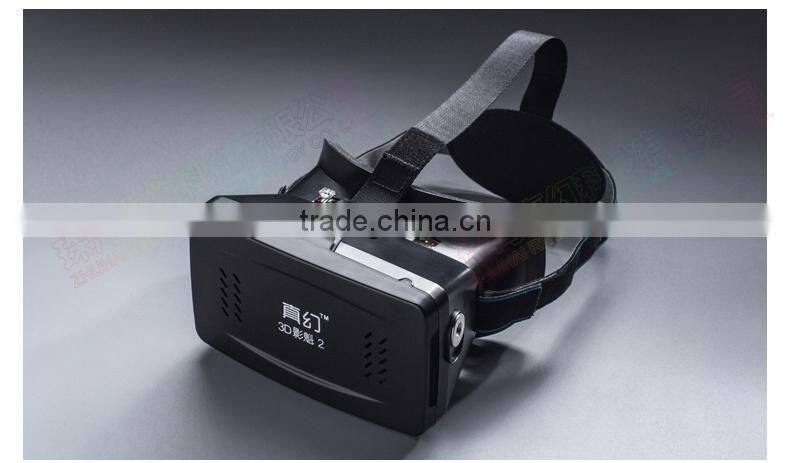 2015 New VR headset with magnet function the same as google cardboard