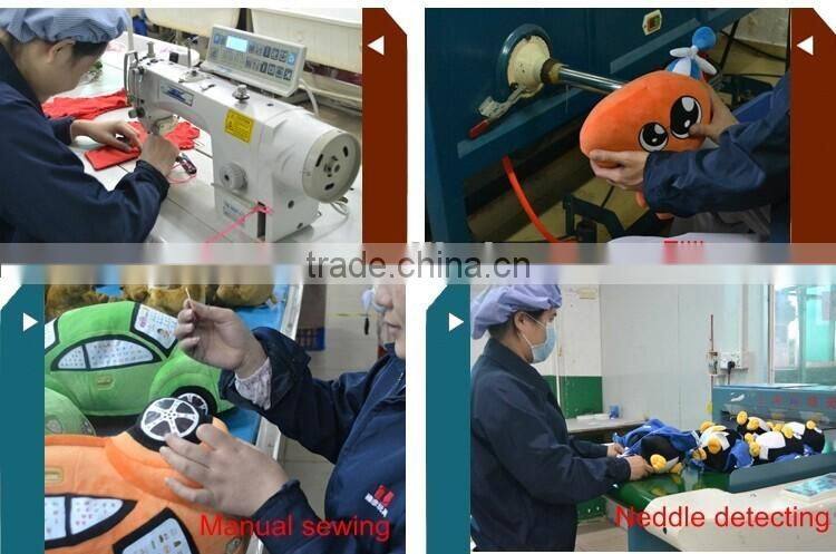 Custom High Quality plush educational toy plush cloth book