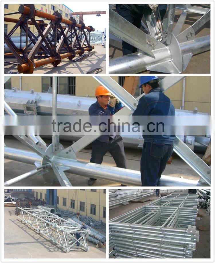 Galvanized Electric Substation Steel Structures for Power Transformer Substation Industry