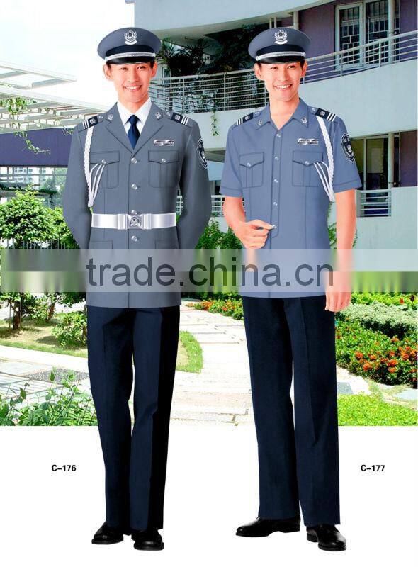 custom security guard coat sets clothing