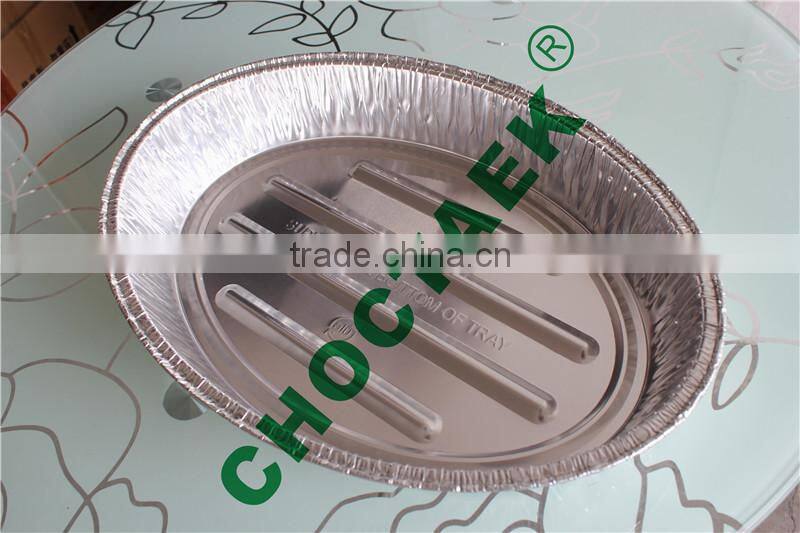 Hot sale Disposable aluminum foil food roasting turkey pan