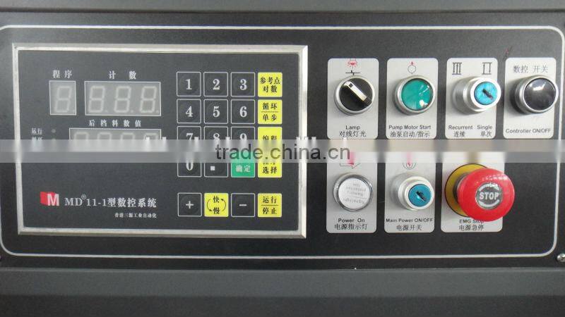 hydraulic plate shearing machine