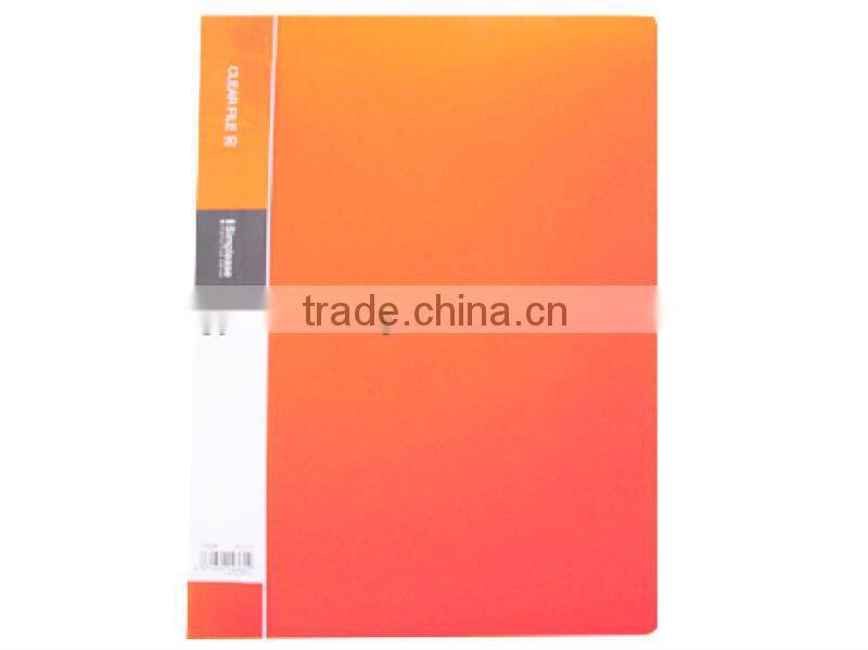 Clear File 40 pockets with 6 colors