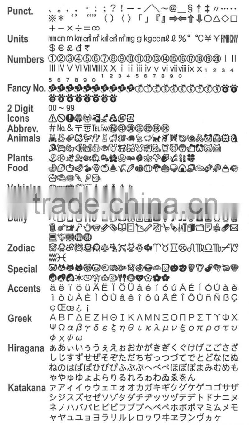 Tepra Lite LR5E, Handheld Label Printer