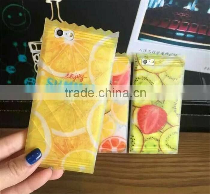 candy cute soft cover clear tpu case for iphone 6 6s 4.7