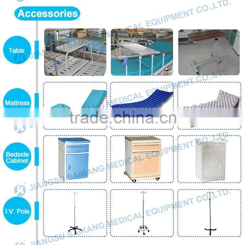 SK047 High Quality Adjustable Manual Bed