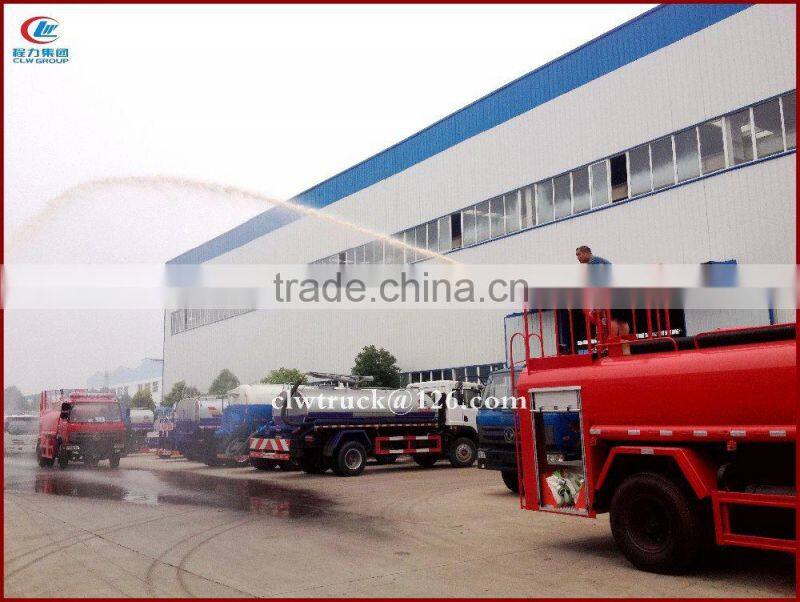 Ideal fireman 'partner' motor fire brigade vehicle/fire engine vehicle with water tanker