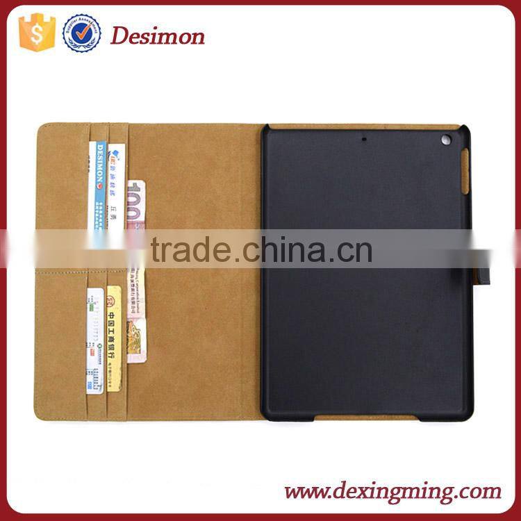 luxury high quality pu leather case for ipad air