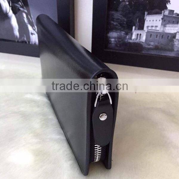 Mens genuine leather design branded wallets