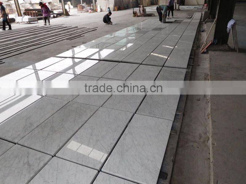 bianco carrara white marble big slab