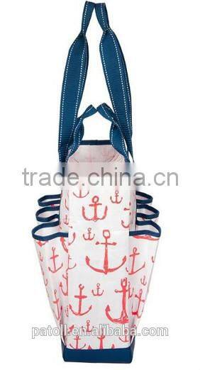 Fashion promotional foldable blank canvas full color printing tote bag