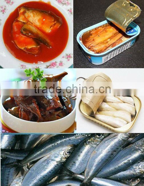 Factory sell custom health mackerel canned seafood