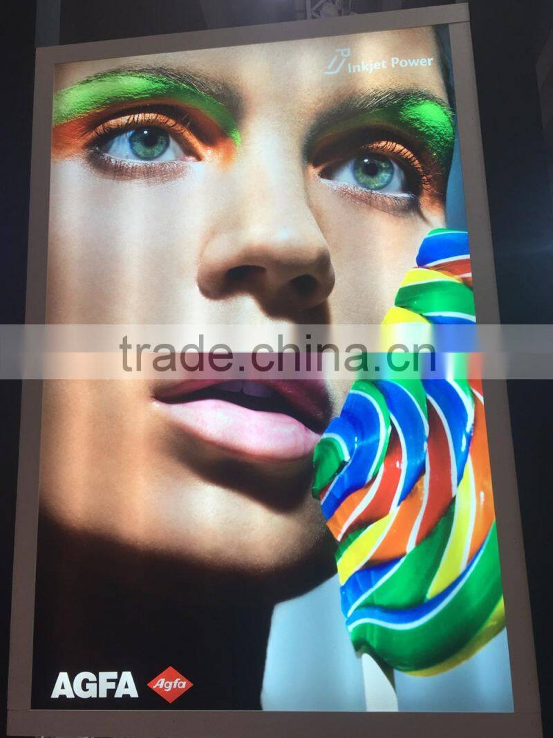 Oeko-Tex Standard 100,SGS,ROHS Certification backlit banner mobile advertising light box