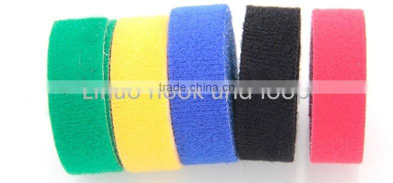 Newest design high quality nylon Hook and loop tape cable tie