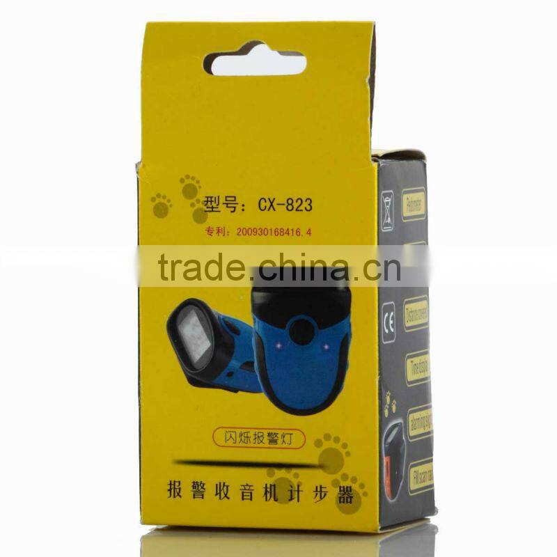 sportline pedometer/FM radio