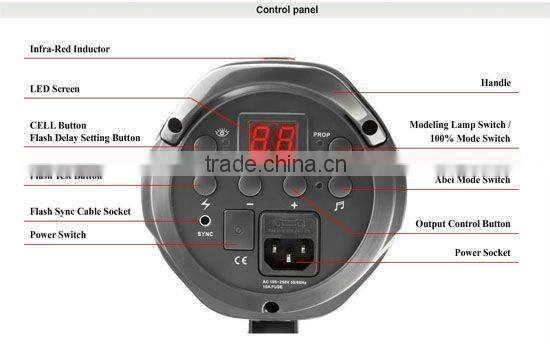 Jinbei DPIII Series Profissional Studio Flash with LED Display, Strobe, Studio Equipment, Photographic Equipment