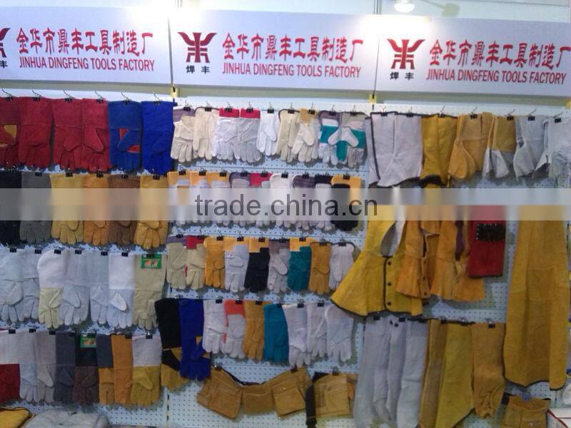 F-3001 factory-outlet cow split leather welding apparel